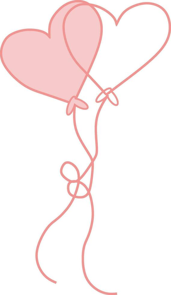 Love cute hand draw vector element