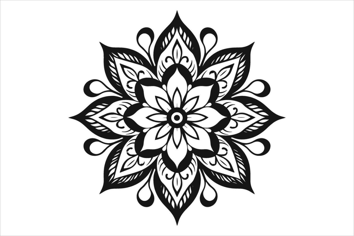 Mandala Design patterns Vector, simple mandala design, mandala design mehndi, vector