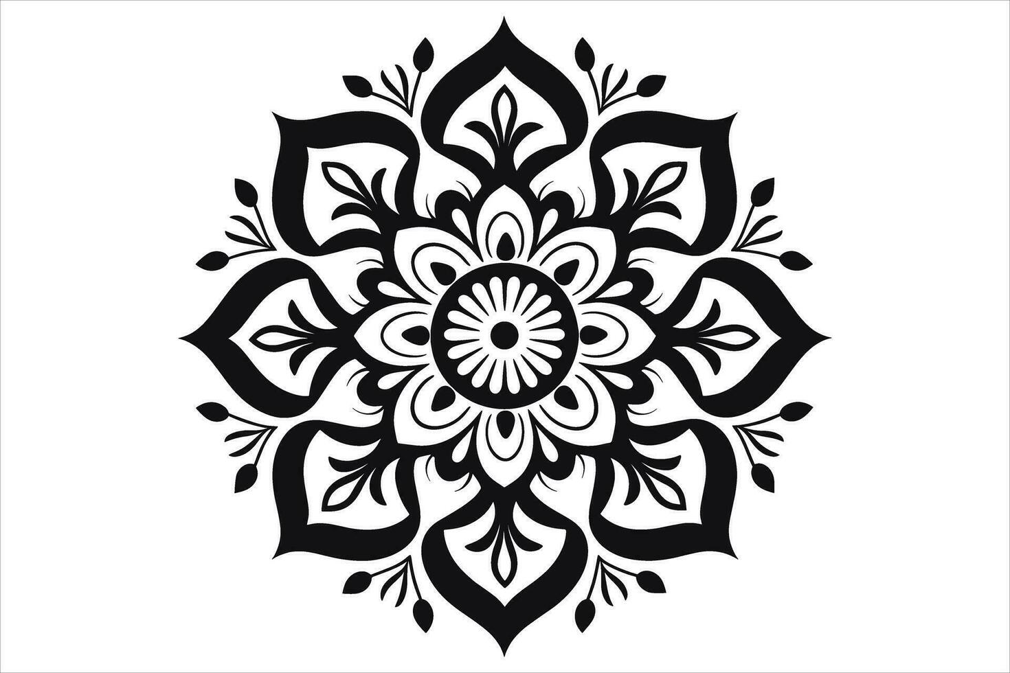 Mandala Design patterns Vector, simple mandala design, mandala design mehndi, vector