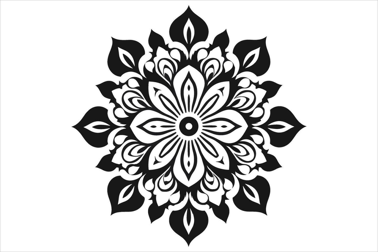 Mandala Design patterns Vector, simple mandala design, mandala design mehndi, vector