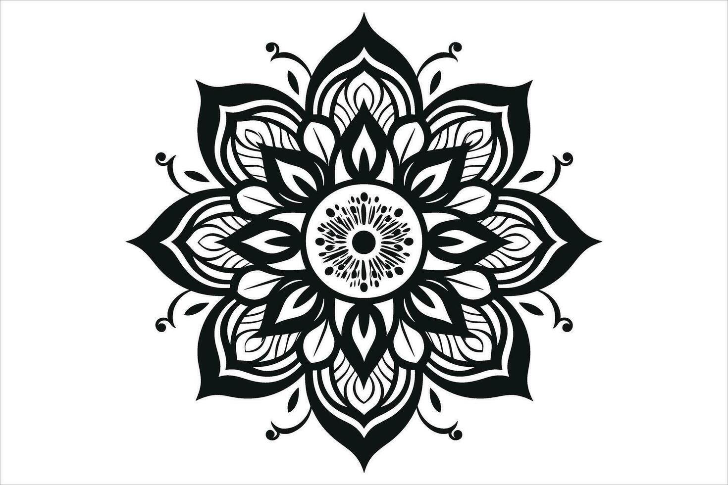 Mandala Design patterns Vector, simple mandala design, mandala design mehndi, vector