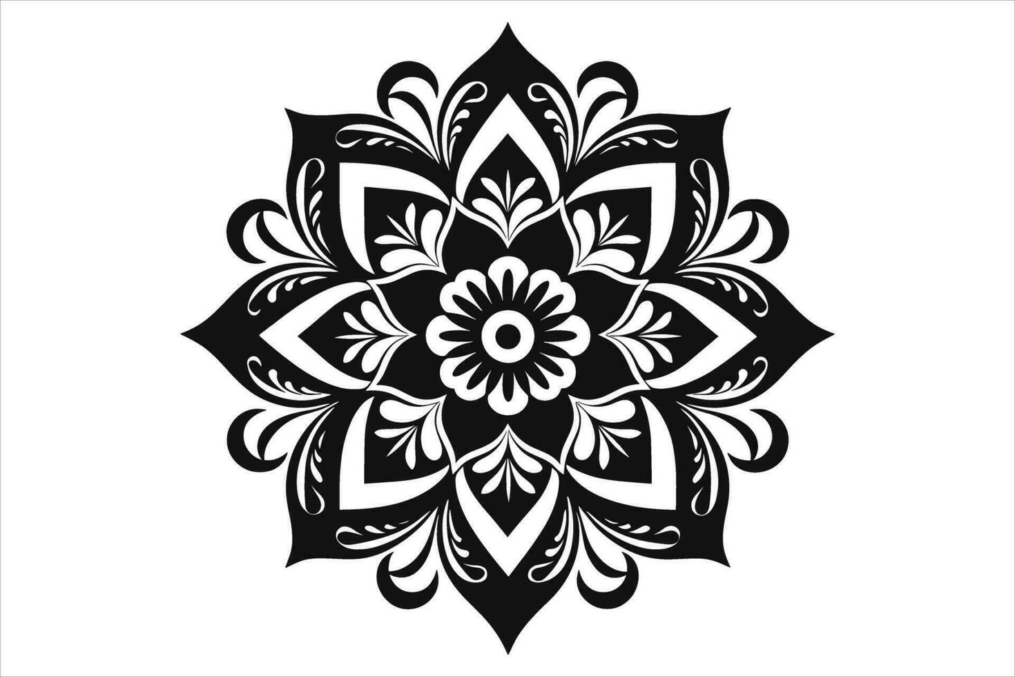 Mandala Design patterns Vector, simple mandala design, mandala design mehndi, vector