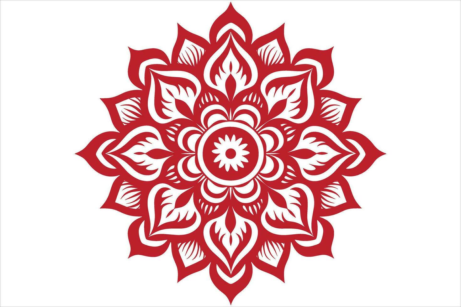 mandala diseño patrones vector, sencillo mandala diseño, mandala diseño mehndi, vector