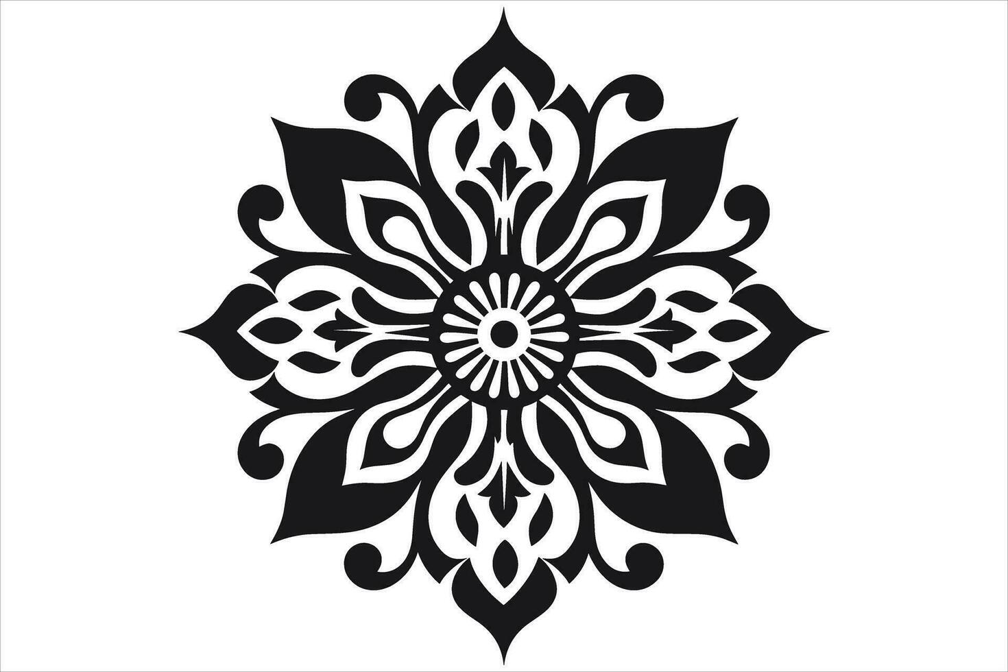 Mandala Design patterns Vector, simple mandala design, mandala design mehndi, vector