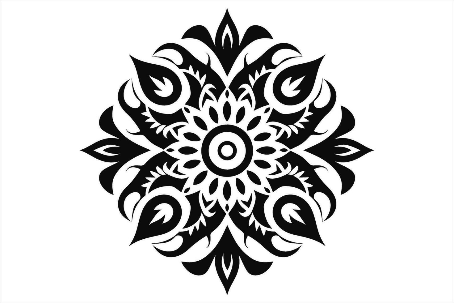 mandala diseño patrones vector, sencillo mandala diseño, mandala diseño mehndi, vector