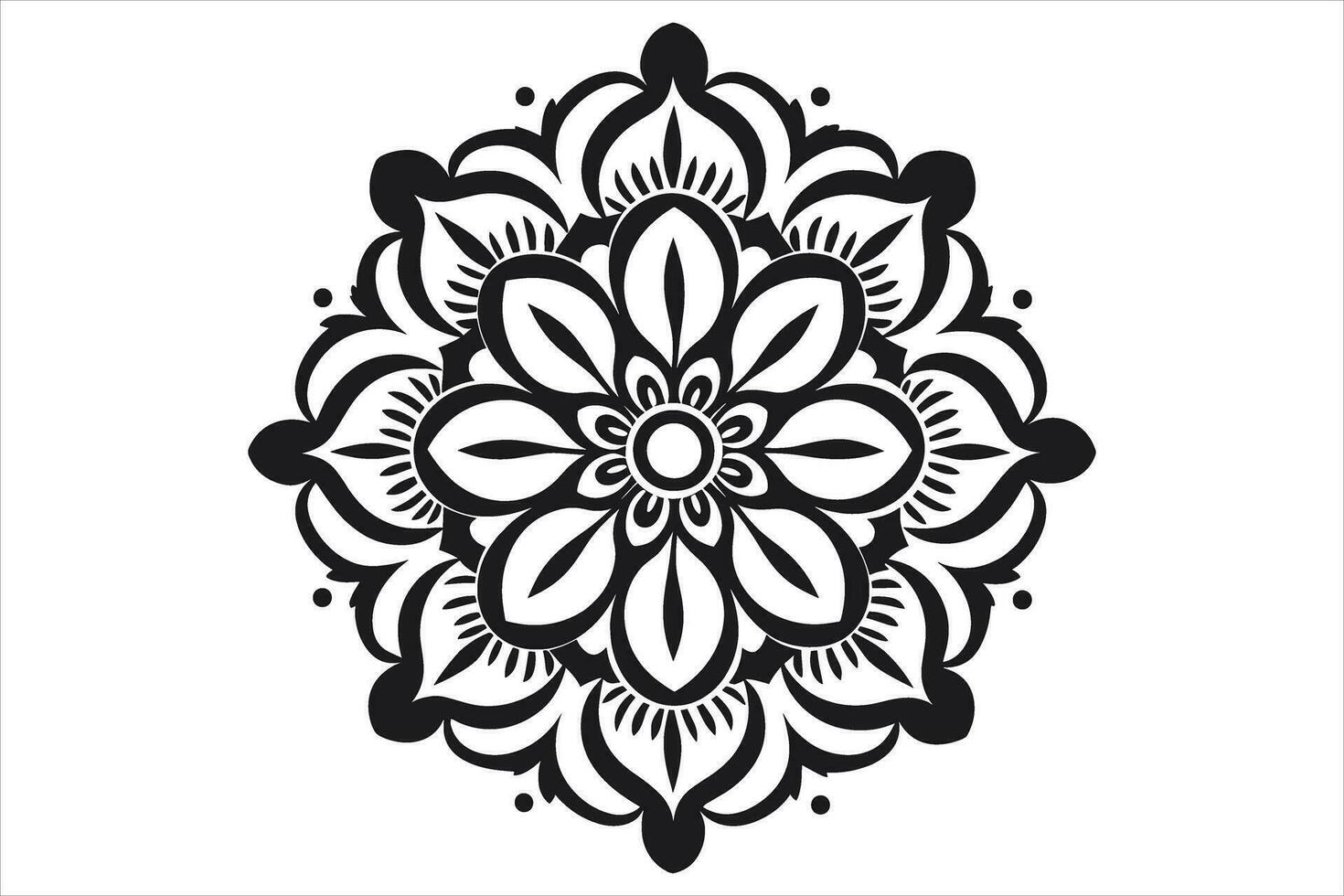 Mandala Design patterns Vector, simple mandala design, mandala design mehndi, vector