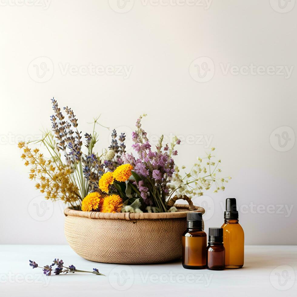 Natural essential oil photo