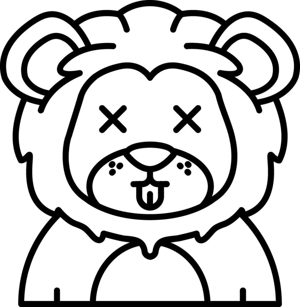 Dead Line Icon vector