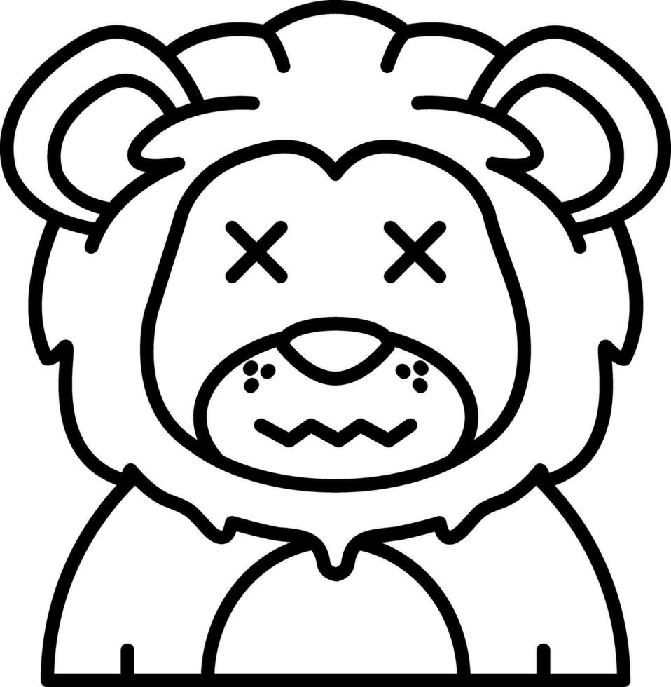 Dead Line Icon vector