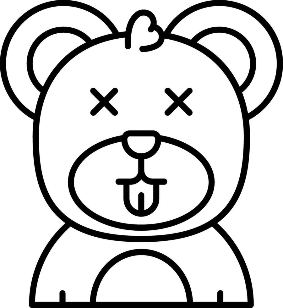 Dead Line Icon vector