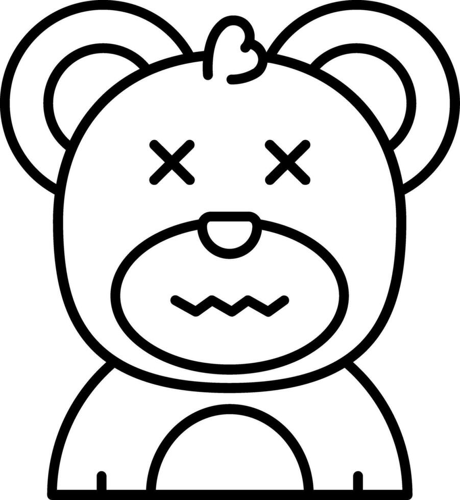 Dead Line Icon vector