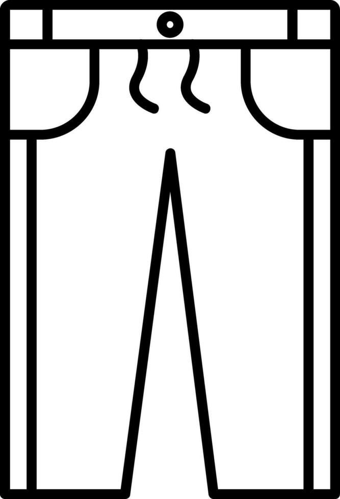 Jogger Line Icon vector