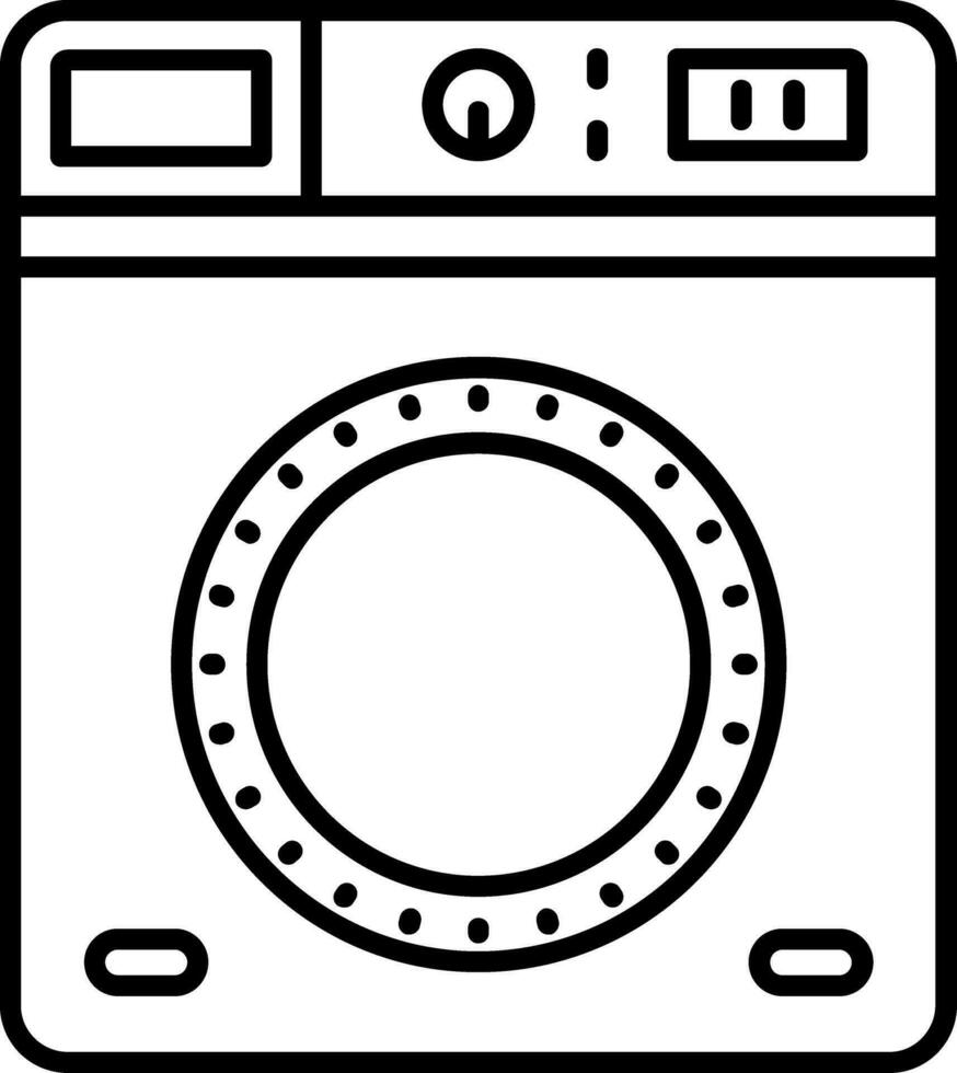 Laundry Line Icon vector