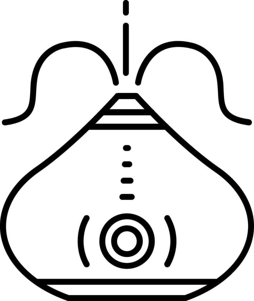 Humidifier Line Icon vector