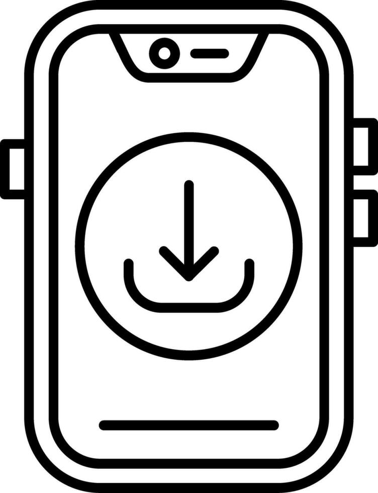Download Line Icon vector