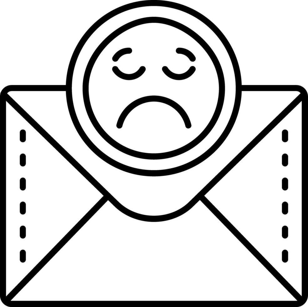 Emoji Line Icon vector