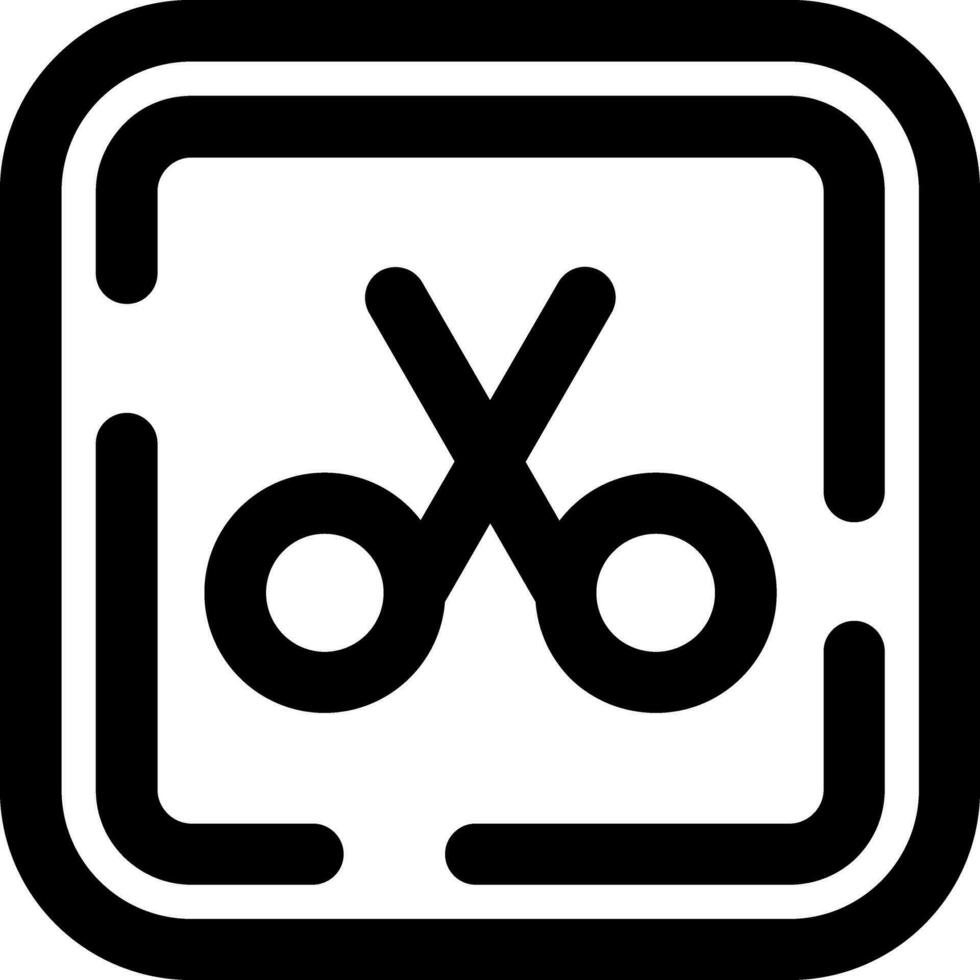 Scissor Line Icon vector