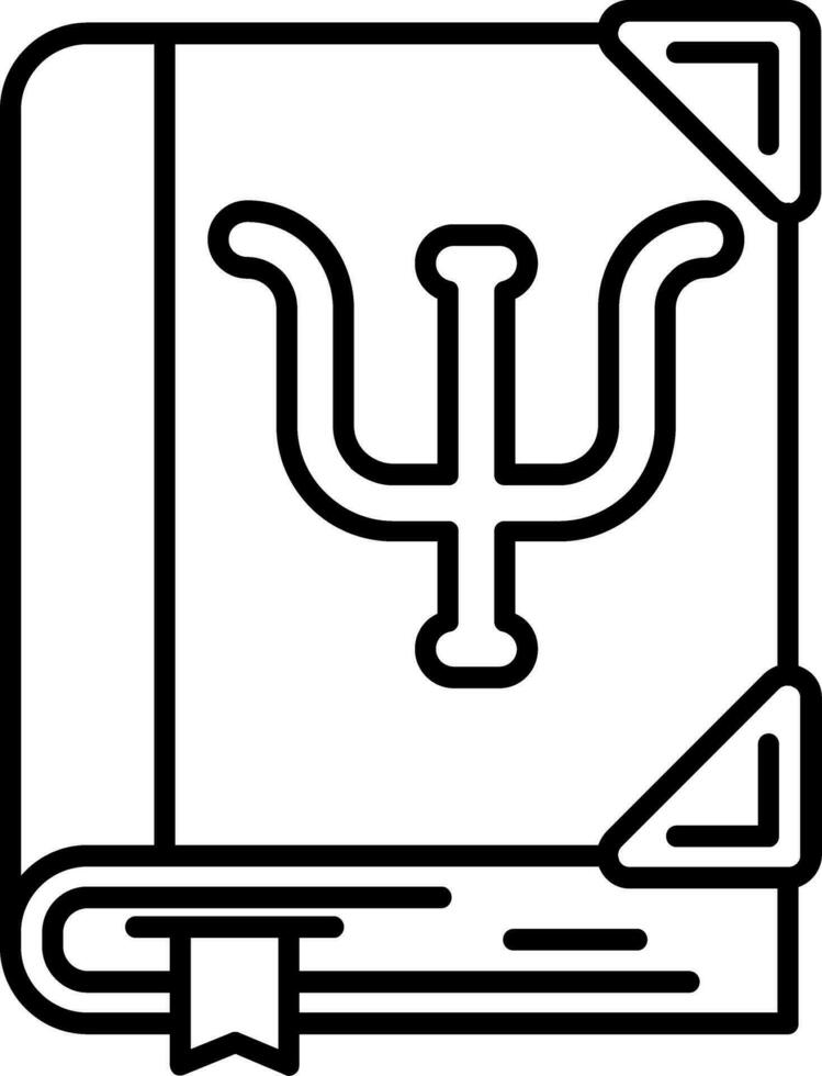 Psyhologist Line Icon vector