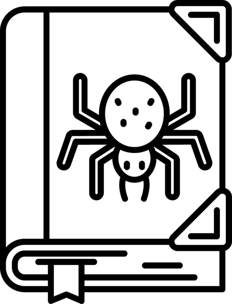 Horror Line Icon vector
