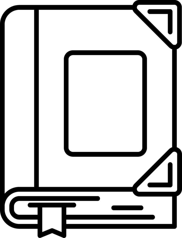 Book Line Icon vector