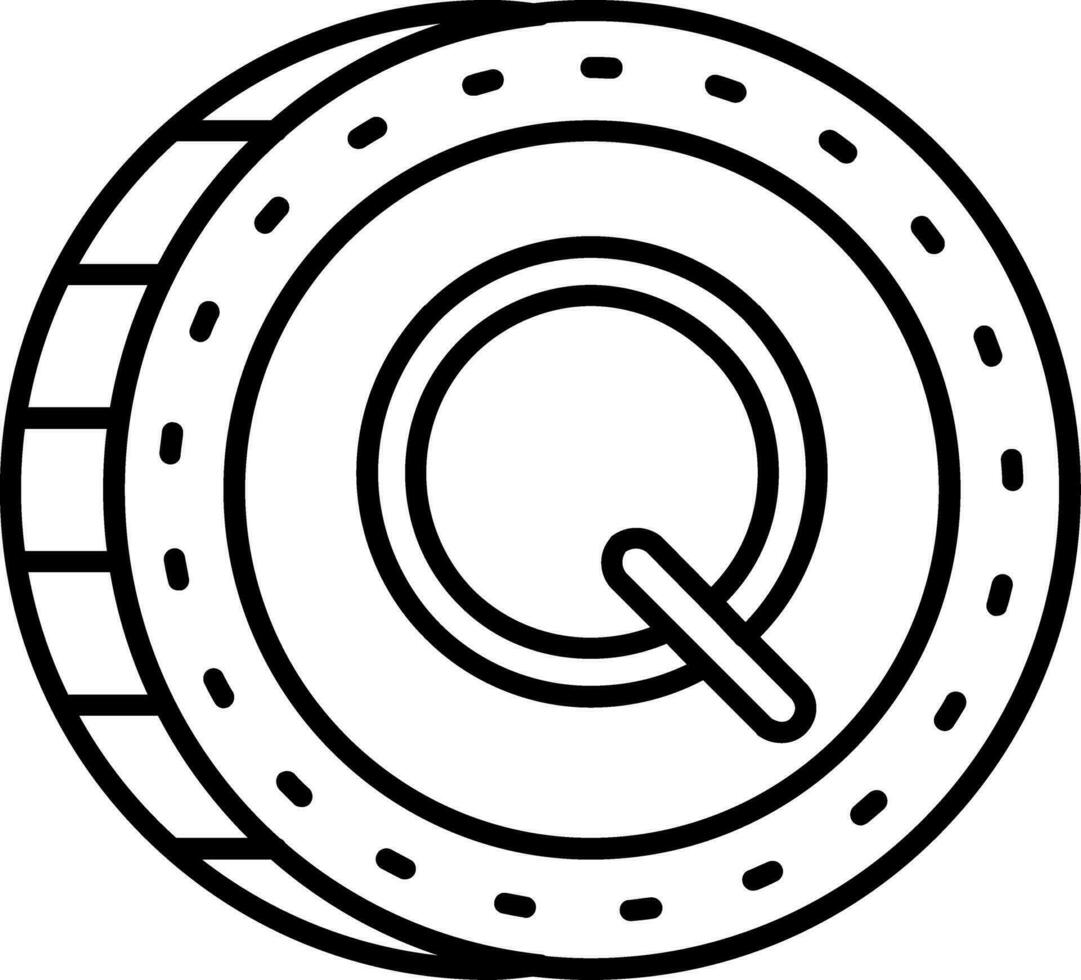 Quetzal Line Icon vector