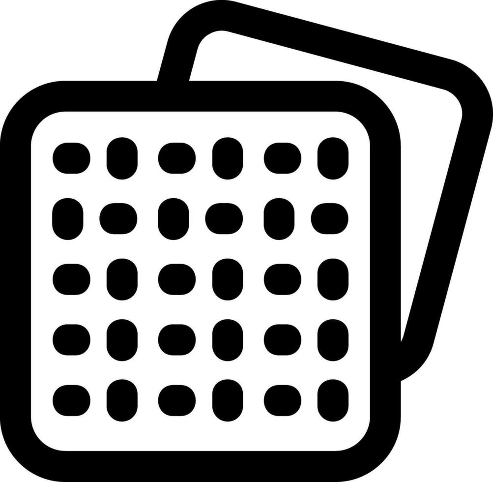 Pattern Line Icon vector