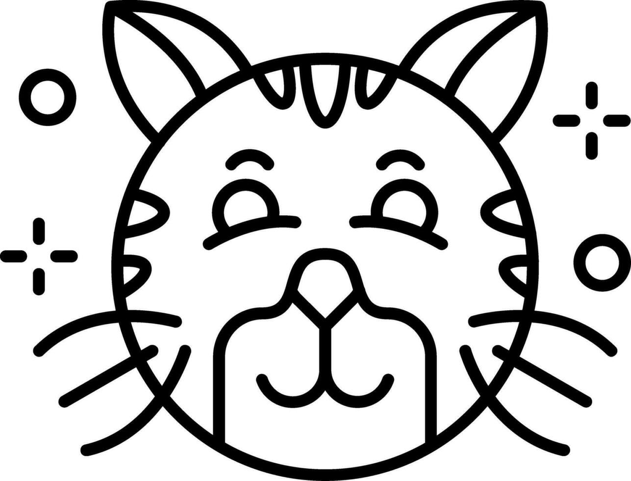 FALSE Line Icon vector
