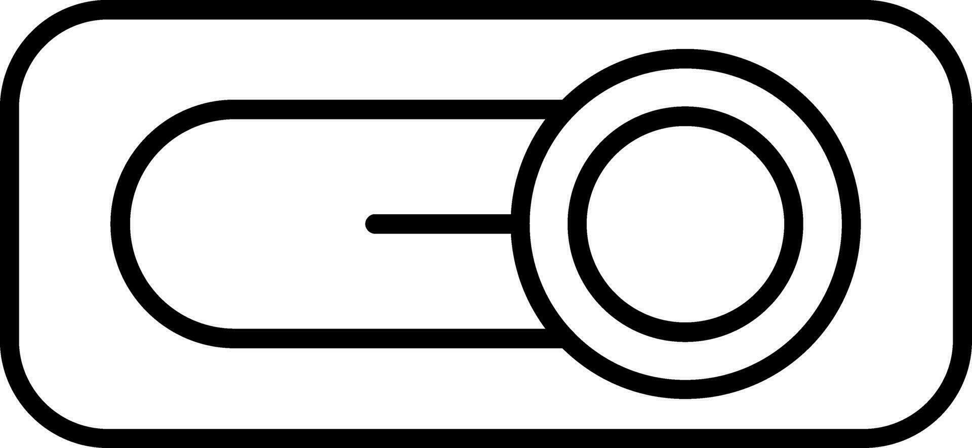 Switch Line Icon vector