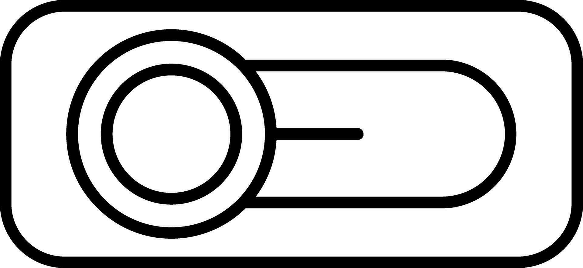 Switch Line Icon vector