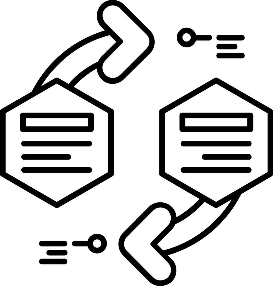 infografía elementos línea icono vector