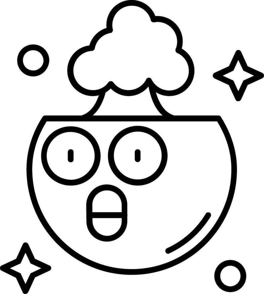 Exploding Line Icon vector