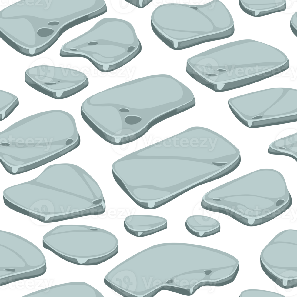 Seamless texture of stone in isometry. Gray Texture for the game background. png