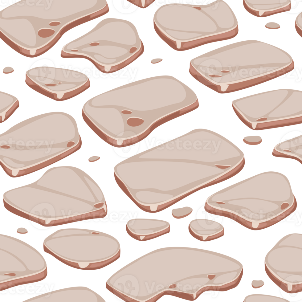 Seamless texture of stone in isometry. Texture for game background. png