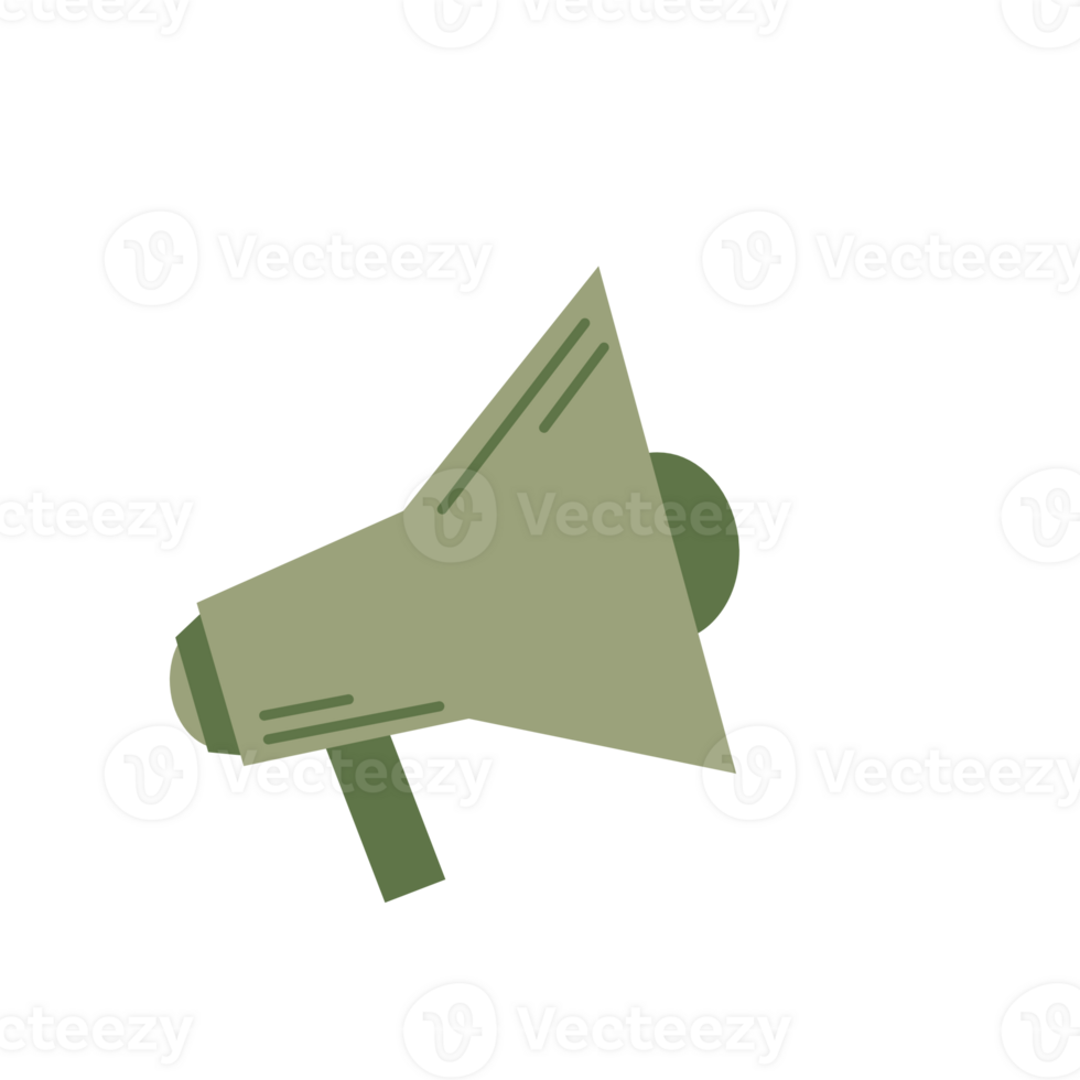 Simple Megaphone For Decorations png