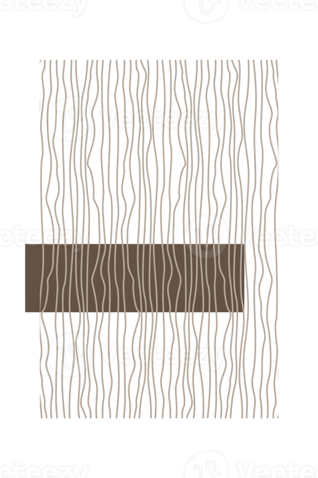 Abstract aesthetic boho background png