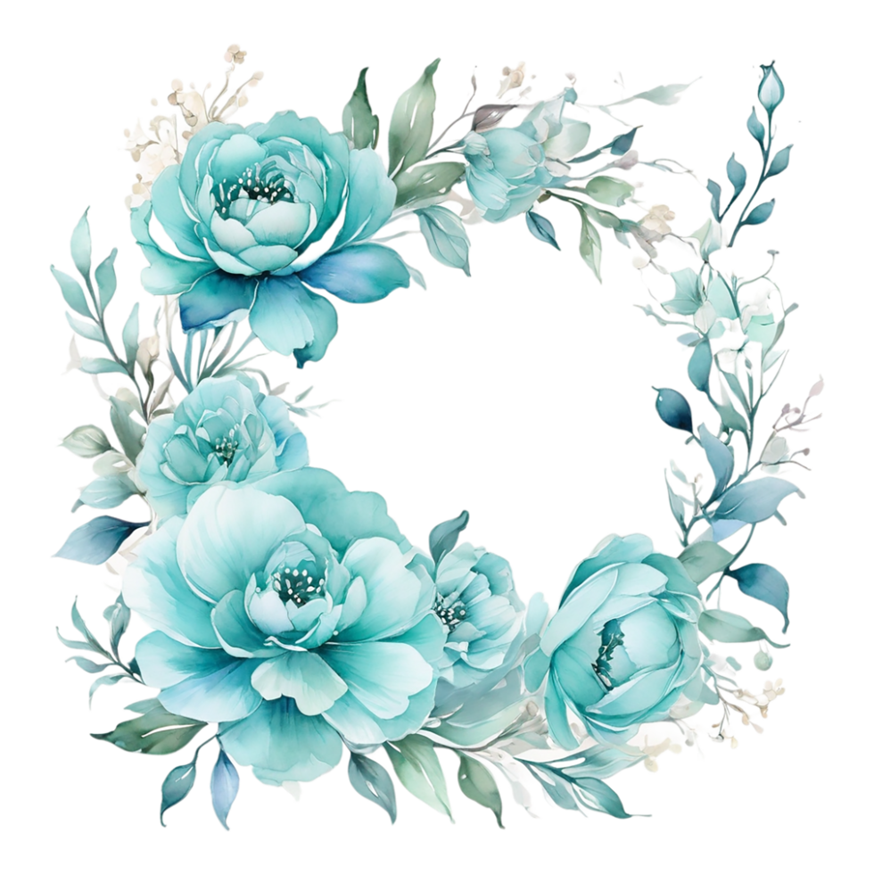 ai gegenereerd waterverf bloemen bloem ontwerp, waterverf bloem regelingen bloemen, waterverf bloem ontwerp, bloem sublimatie bloemen clip art, bruiloft decoratie png