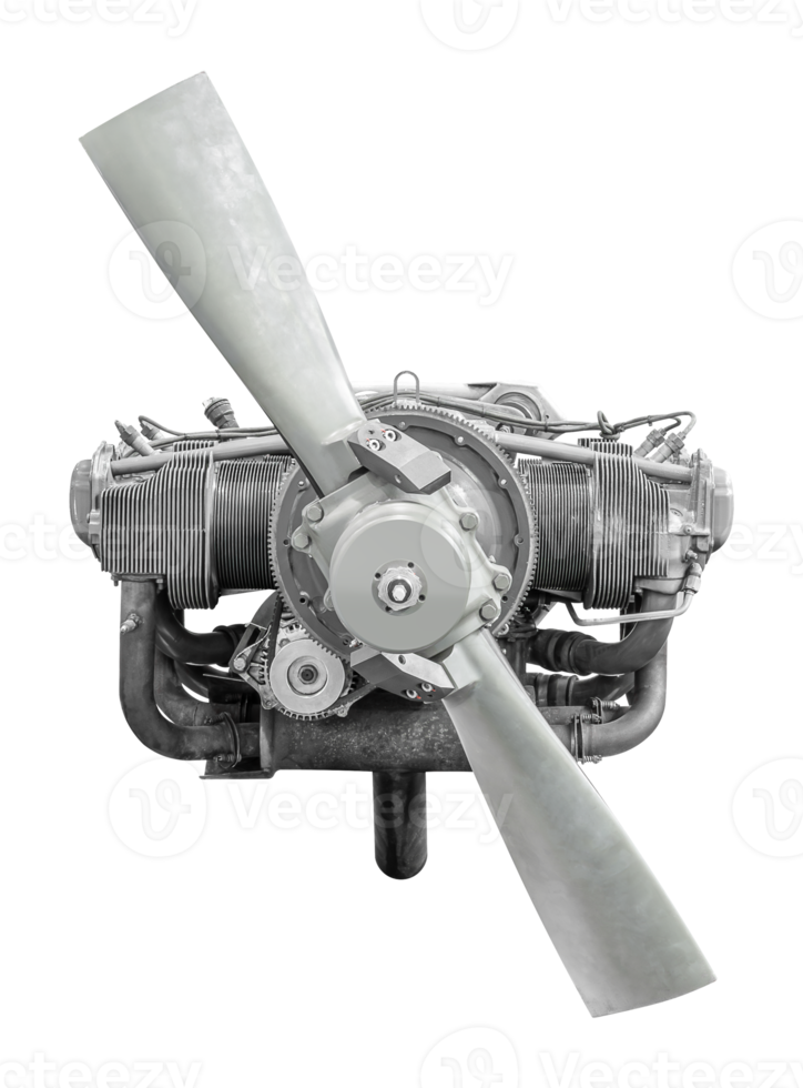 Propeller airplane engine png