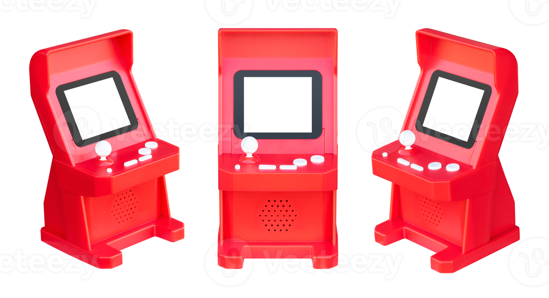 Red arcade game png