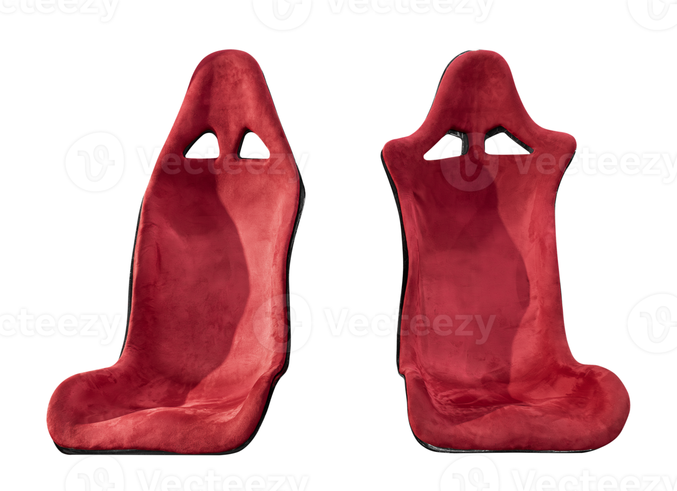 Red racing seats png