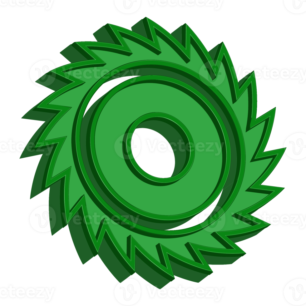 3D circular saw icon png