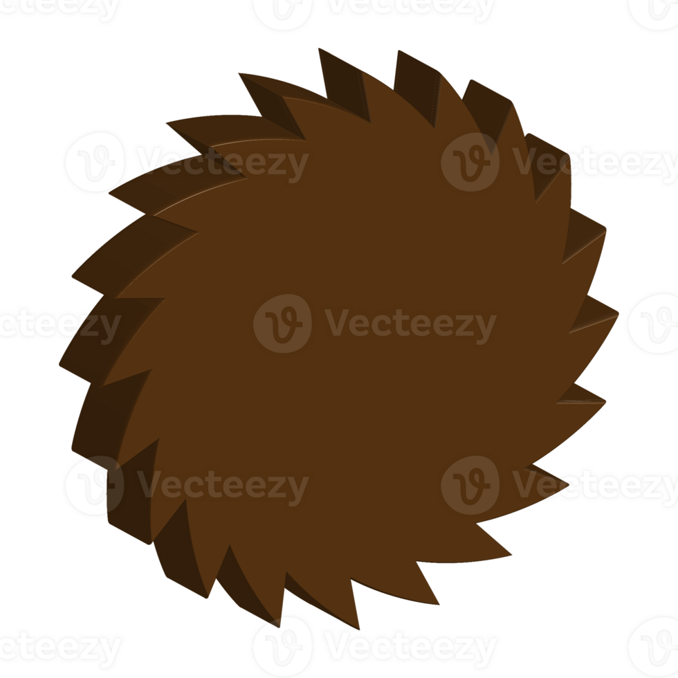 3D circular saw icon png