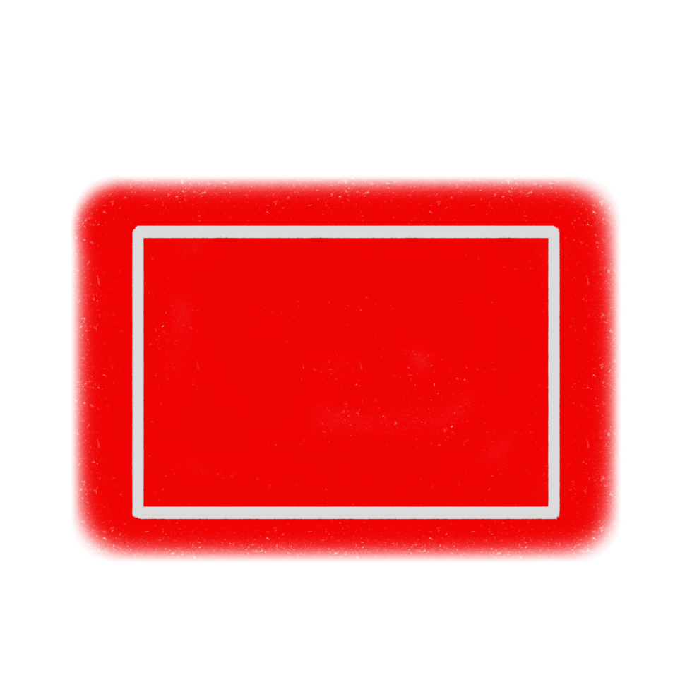 Red Grunge Brush Banner png
