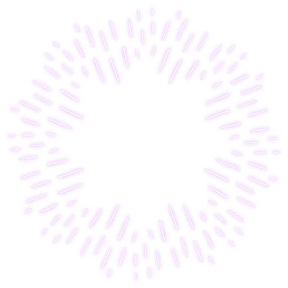 sunburst rays ornament png