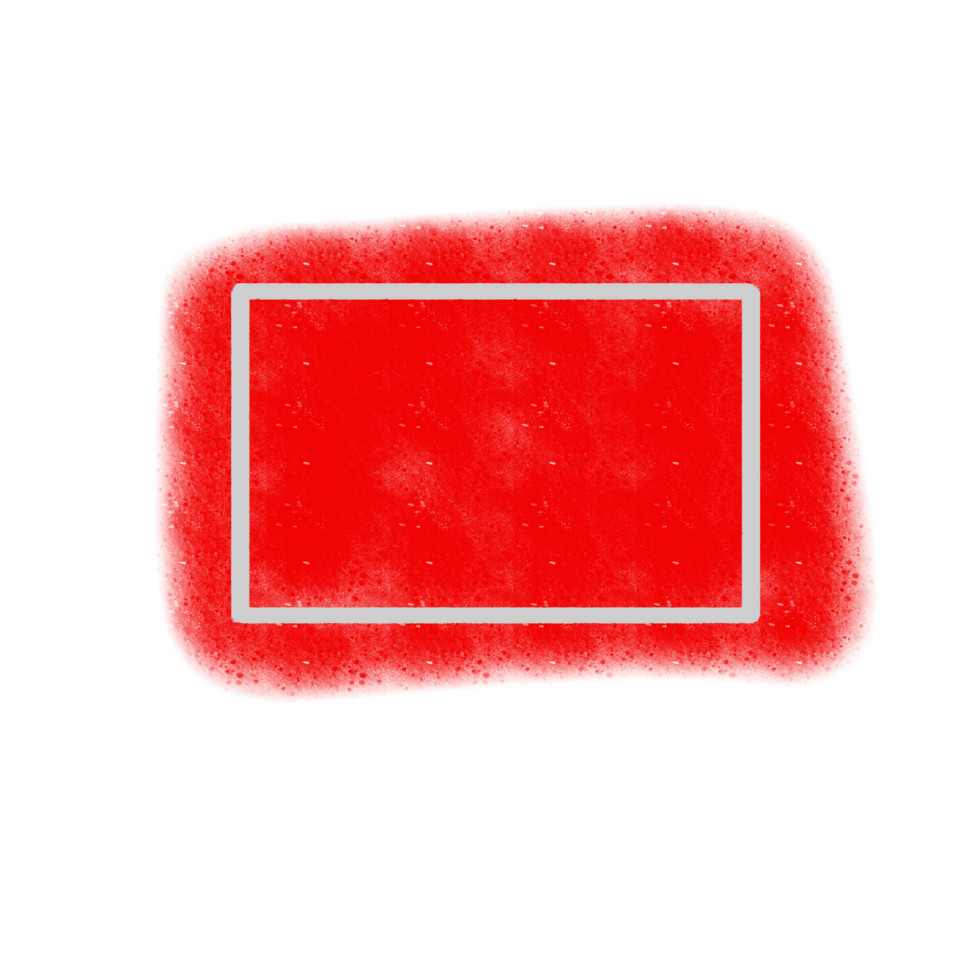 Red Grunge Brush Banner png