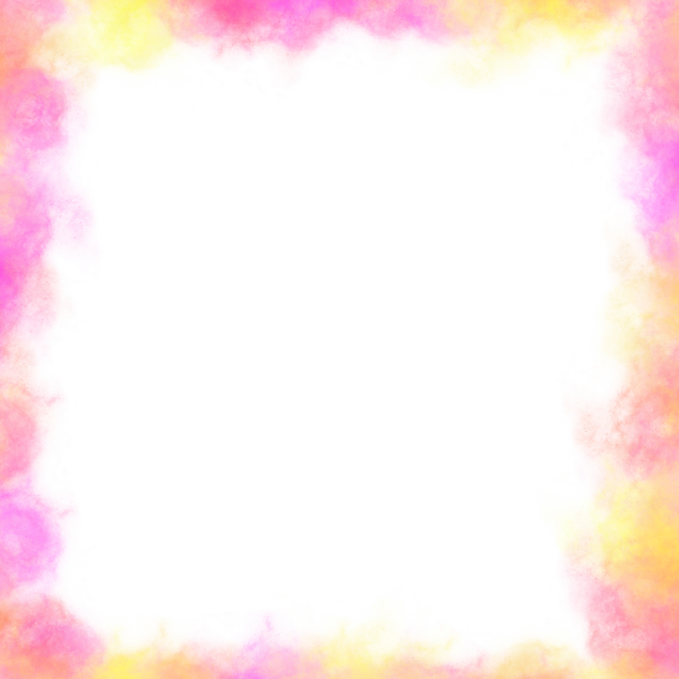 Abstract Nebula Frame png
