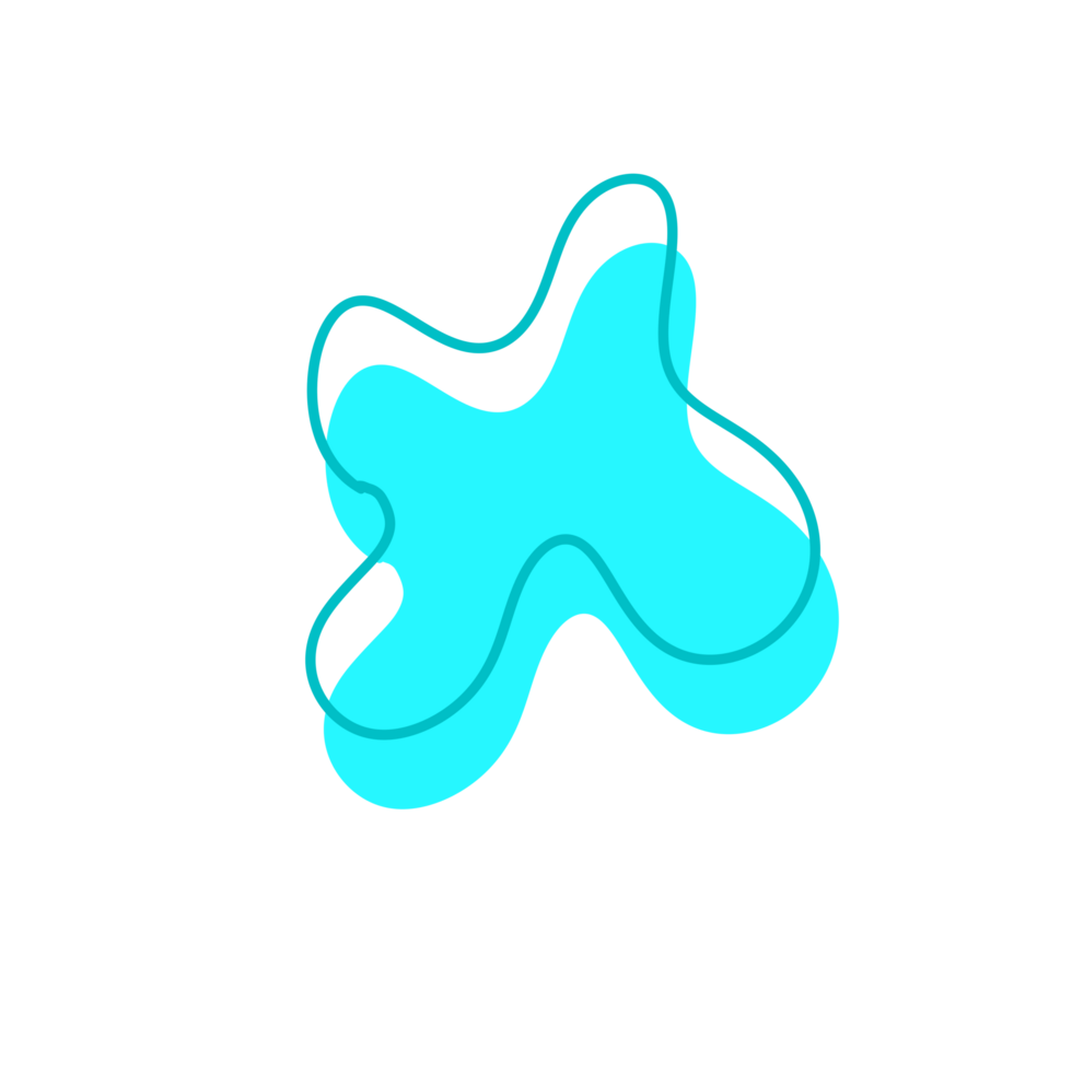 Modern Fluid Blob png