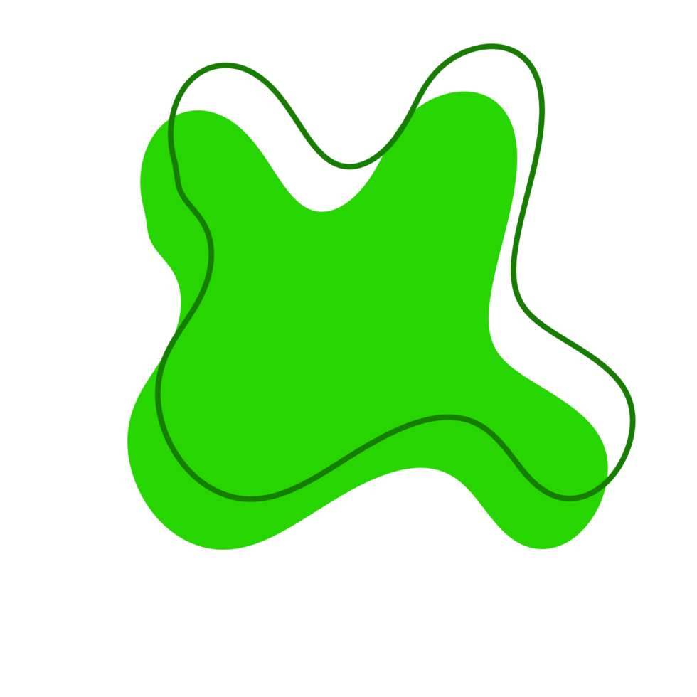 Modern Fluid Blob png