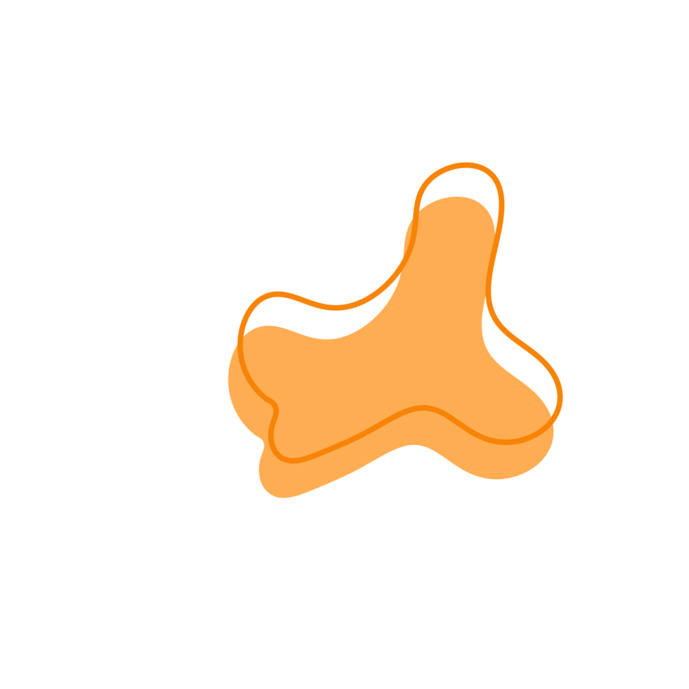 Modern Fluid Blob png