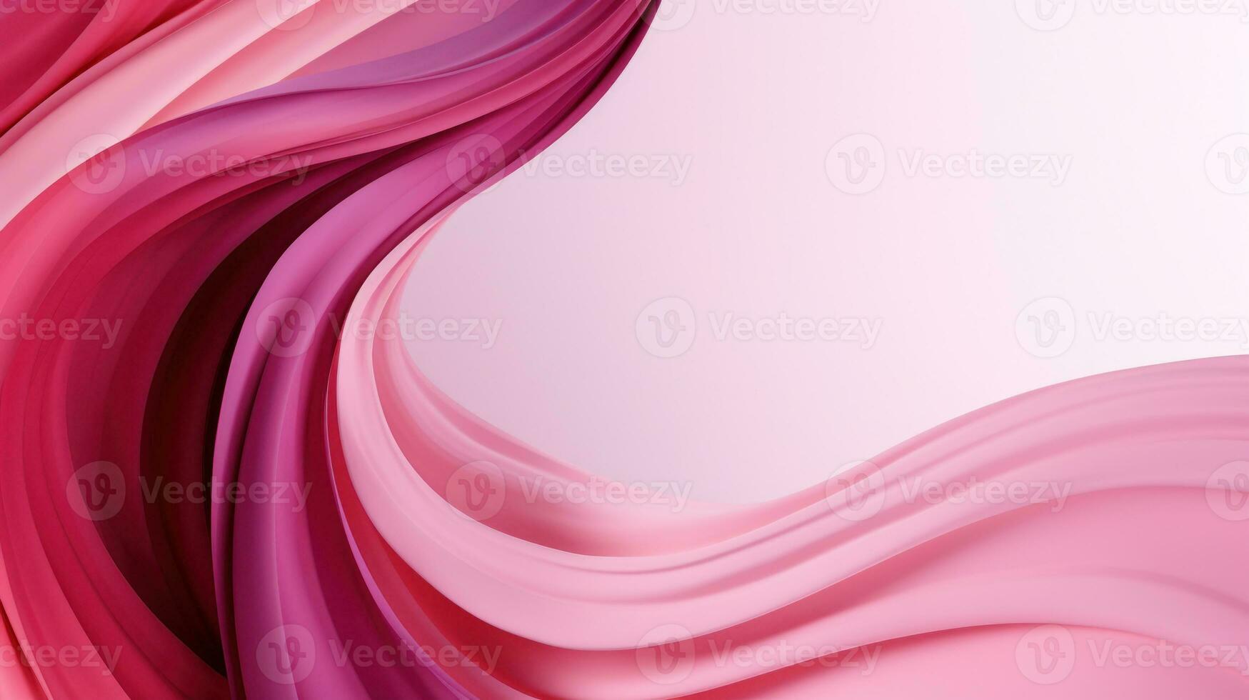 Silk flying cloth, pink satin fabric waving. Design for International Women's Day, breast cancer awareness, Mother's day, Valentine's Day. Concept design for ad, social media, flyer. Generative AI photo