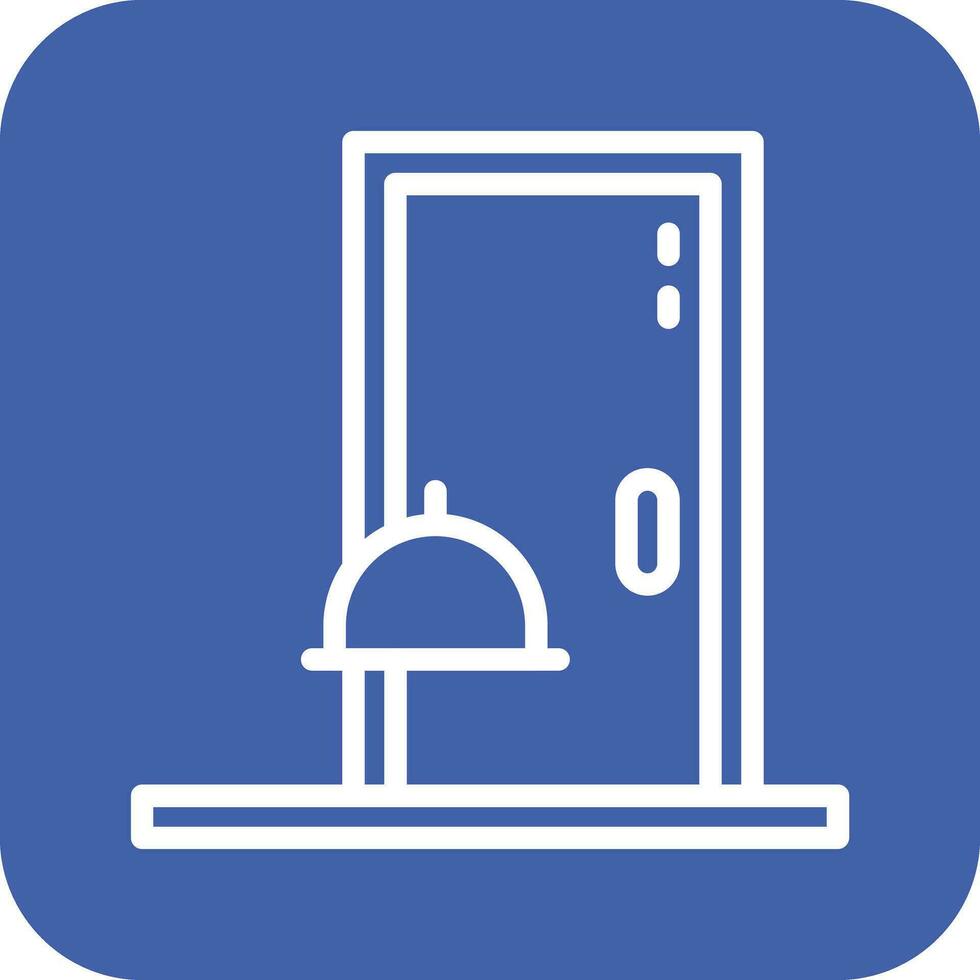 Door Delivery Vector Icon